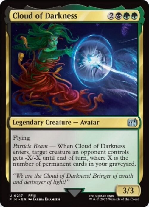 Cloud of Darkness Card Front