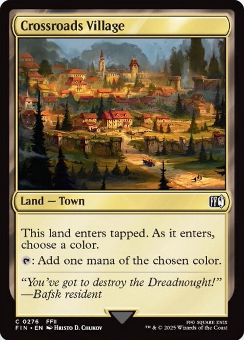 Crossroads Village Card Front
