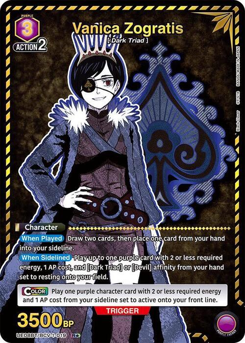 Vanica Zogratis Frente