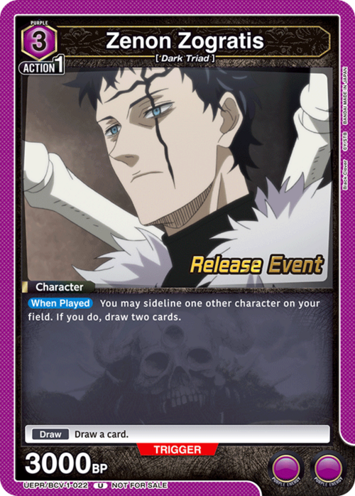 Zenon Zogratis Card Front