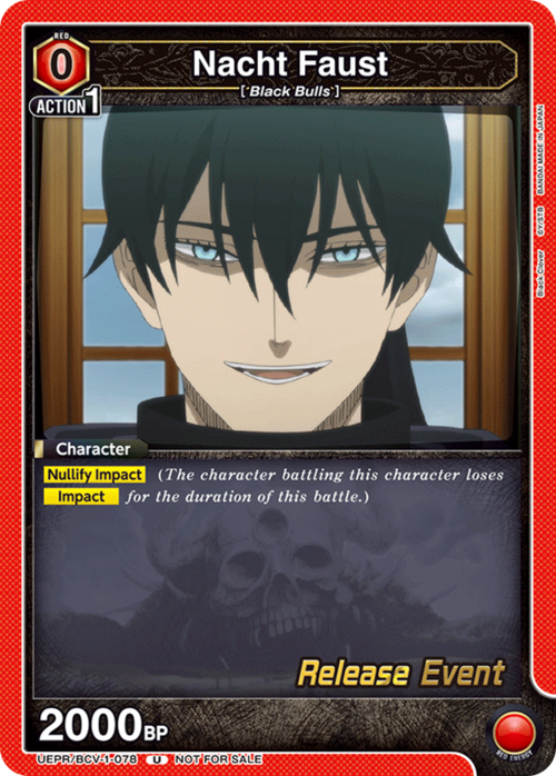 Nacht Faust Card Front