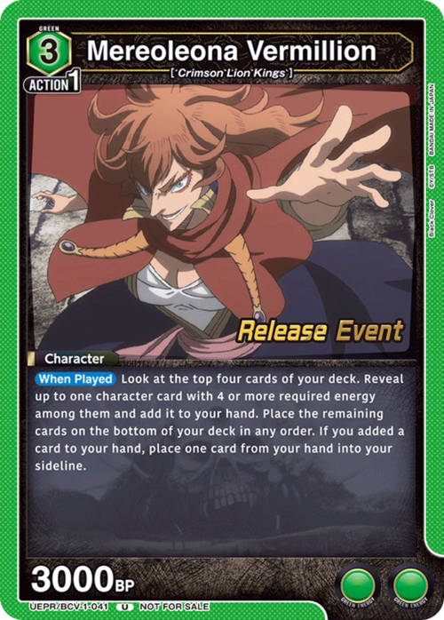 Mereoleona Vermillion Card Front