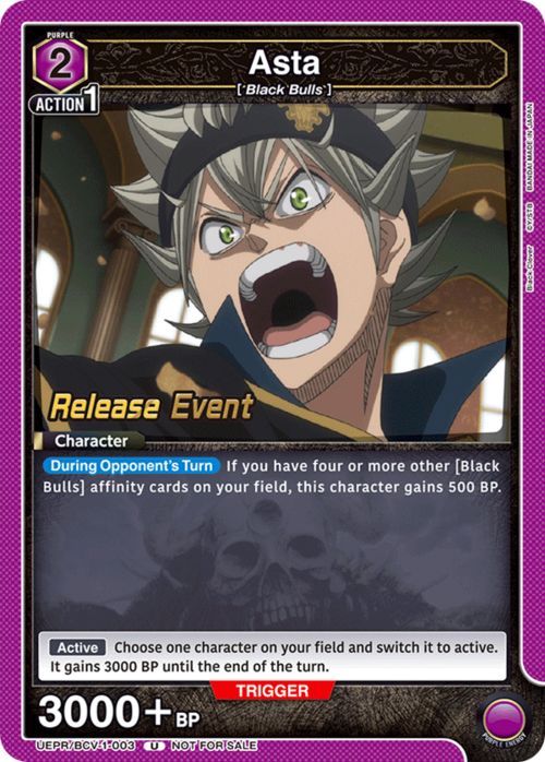 Asta Card Front