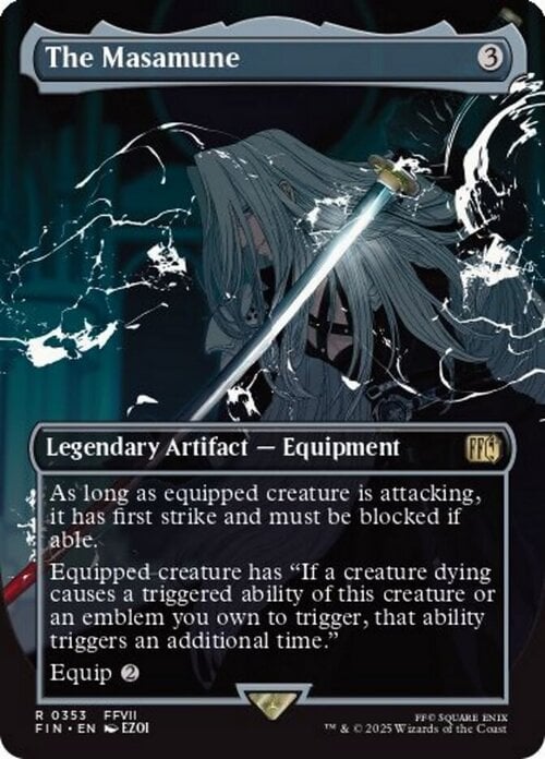 The Masamune Card Front