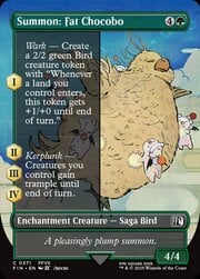 Summon: Fat Chocobo · Borderless 371