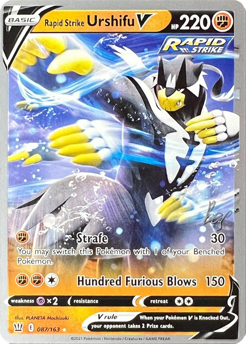 Urshifu Pluricolpo V [Strafe | Hundred Furious Blows] Card Front