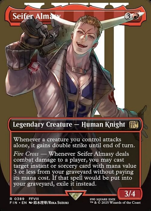 Seifer Almasy Card Front