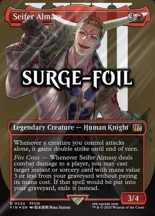 Seifer Almasy Card Front