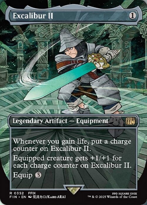 Excalibur II Card Front