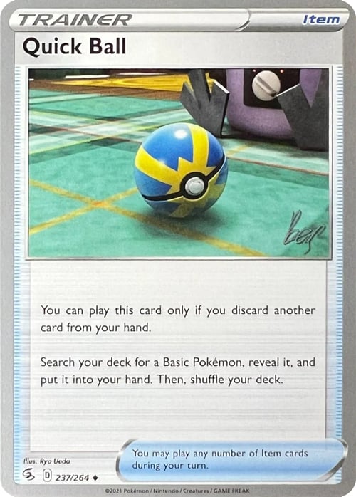 Velox Ball Card Front