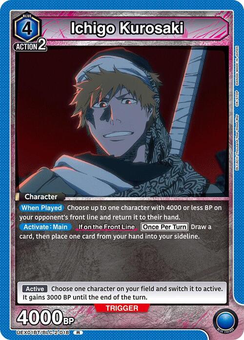 Ichigo Kurosaki Card Front
