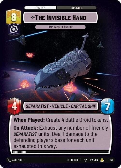 The Invisible Hand - Imposing Flagship Card Front