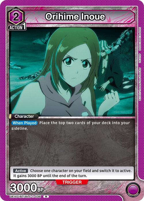 Orihime Inoue Card Front