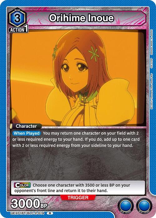 Orihime Inoue Card Front
