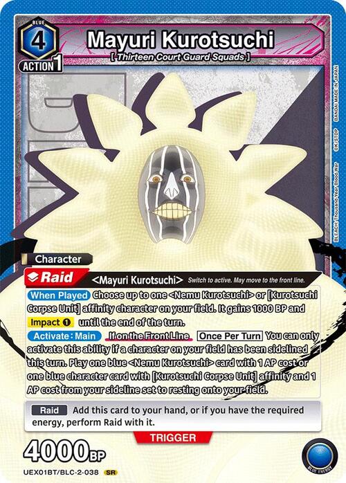 Mayuri Kurotsuchi Card Front