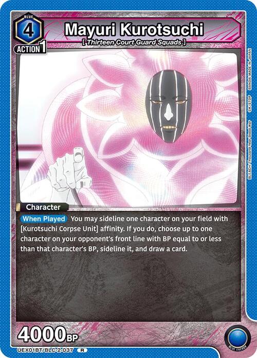 Mayuri Kurotsuchi Card Front