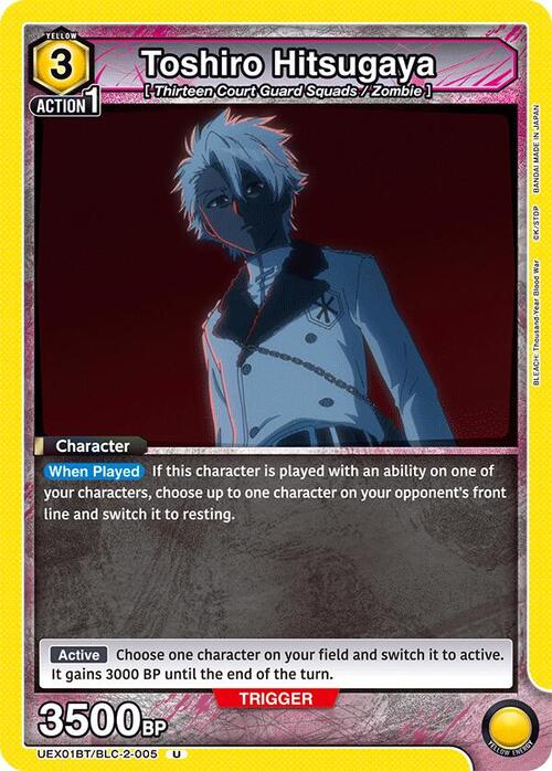 Toshiro Hitsugaya Card Front