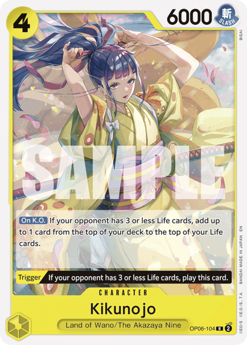 Kikunojo Card Front