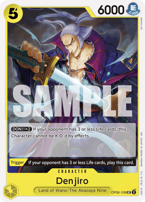 Denjiro Card Front