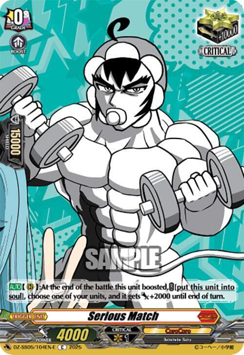 Serious Match Card Front