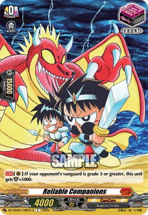 Reliable Companions Card Front