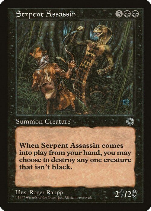 Serpent Assassin Card Front