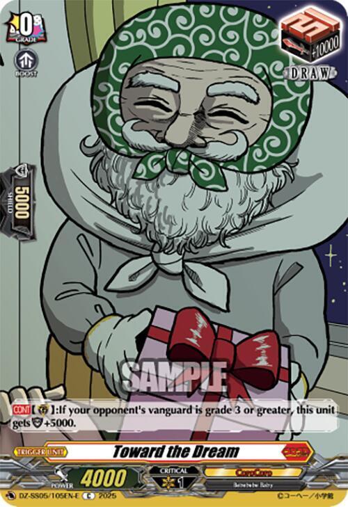 Toward the Dream Card Front