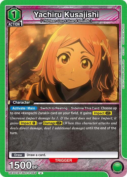 Yachiru Kusajishi Card Front