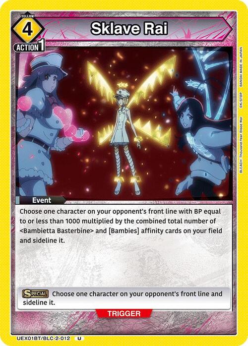 Sklave Rai Card Front