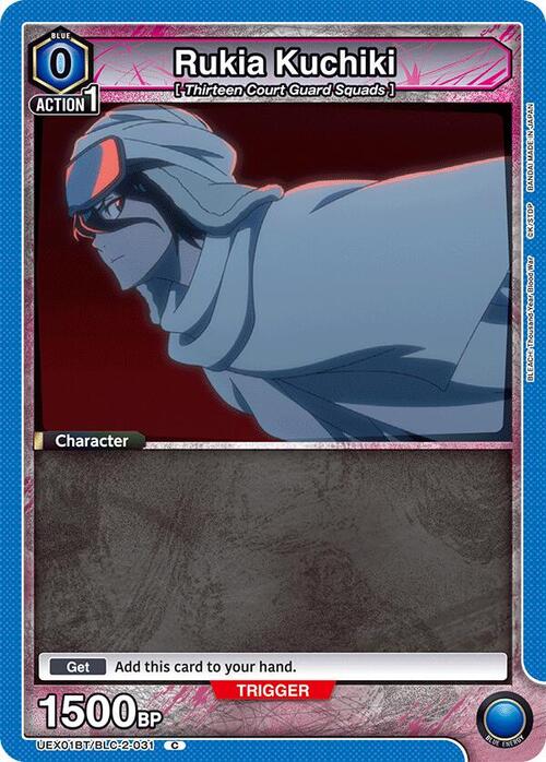 Rukia Kuchiki Card Front