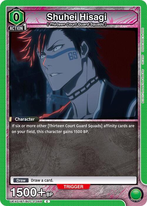 Shuhei Hisagi Card Front