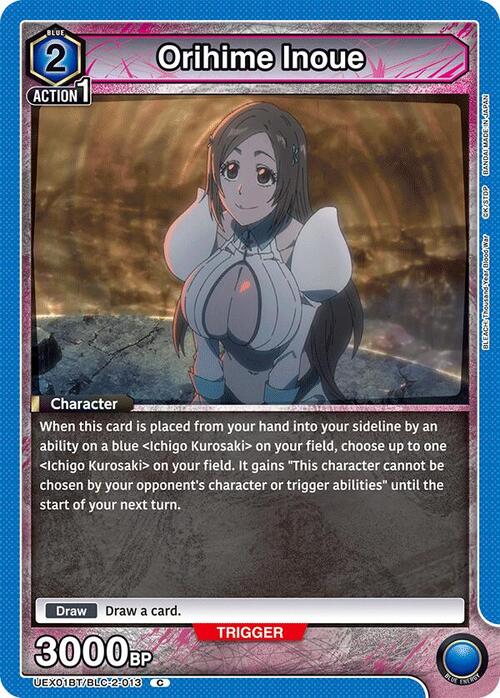 Orihime Inoue Card Front