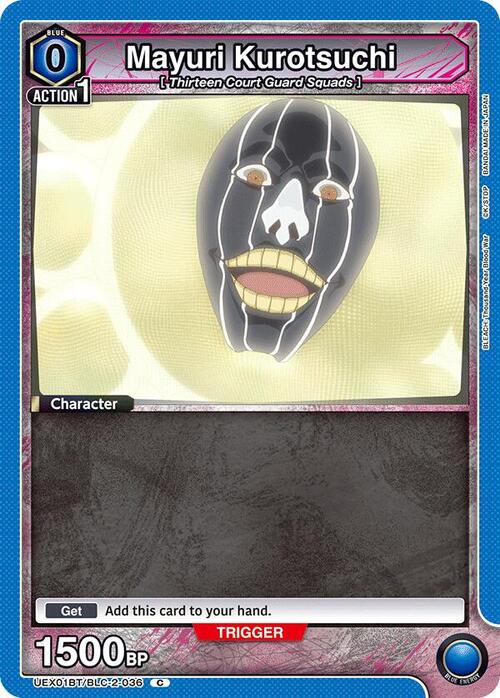 Mayuri Kurotsuchi Card Front