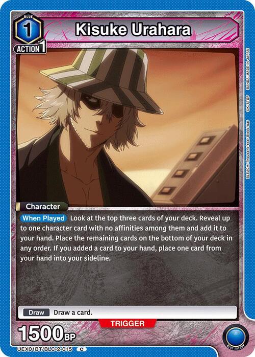 Kisuke Urahara Card Front
