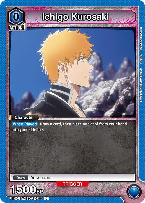 Ichigo Kurosaki Card Front