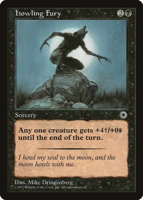 Howling Fury Card Front