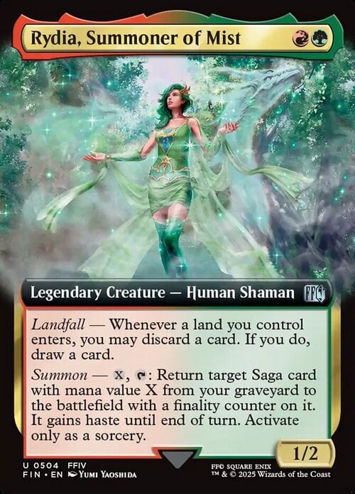 Rydia, Summoner of Mist Card Front