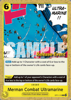 Merman Combat Ultramarine Card Front