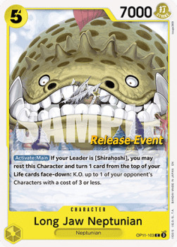 Long-Jaw Neptunian Card Front