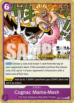 Cognac Mama-Mash Card Front