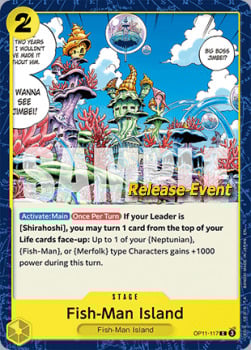 Fish-Man Island Card Front