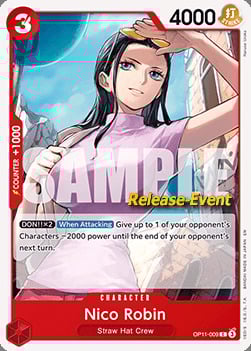Nico Robin Card Front