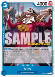 Vito · Pre-Release Stamp OP11-042