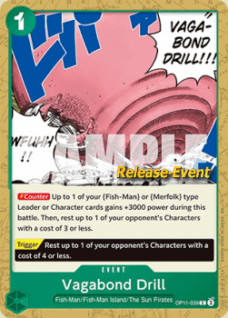 Vagabond Drill Card Front
