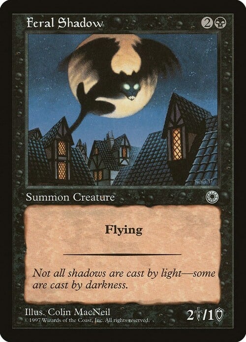 Feral Shadow Card Front