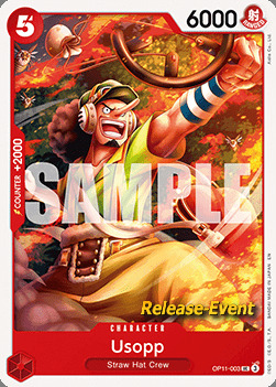 Usopp Card Front