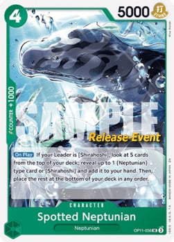 Spotted Neptunian Card Front