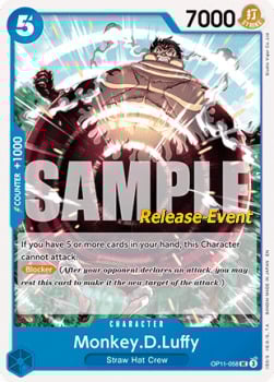 Monkey.D.Luffy Card Front