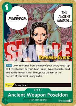 Ancient Weapon Poseidon Card Front