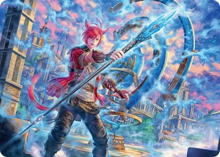 g'raha tia mtg card 51/53 Lifelink Throw Wide the Gates  Whenever you cast a noncreature spell 003)G'raha Tia, Scion Reborn[FIC] |